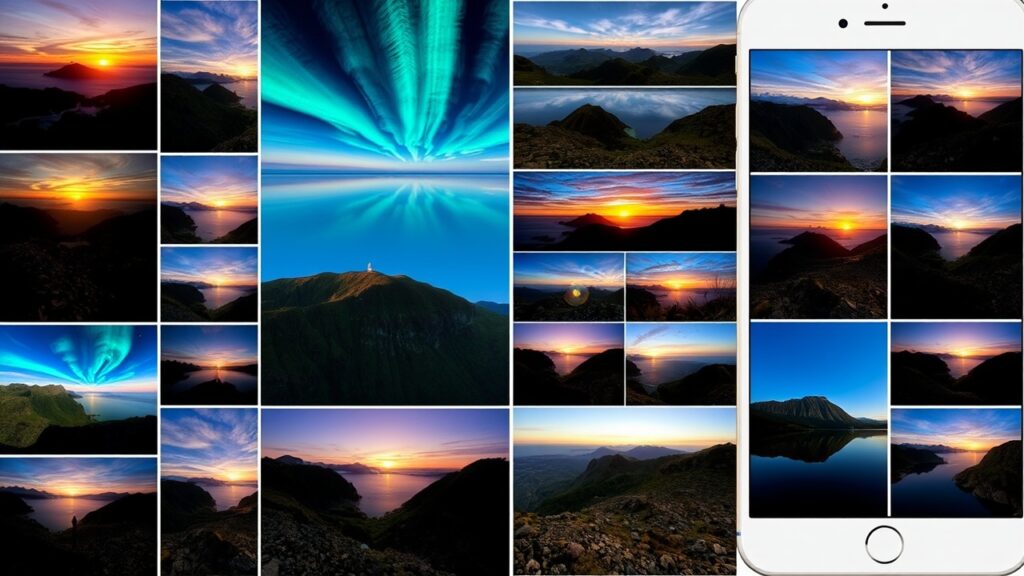 Image of photography on phone