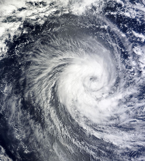 image of hurricane hilary from satellite